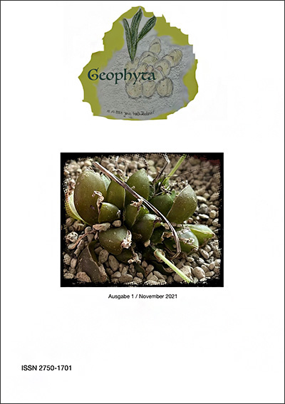 Geophyta, Ausgabe 1
